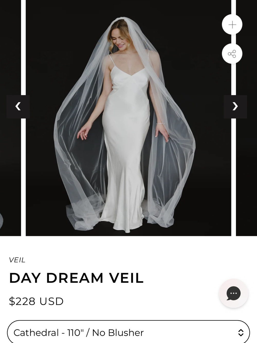 Untamed Petals DayDream Veil -BRAND NEW